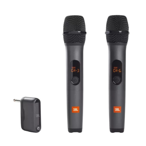 Huur een JBL draadloze microfoon accu set bij Partyhuren!