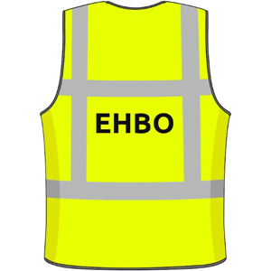 EHBO hesje geel huren bij PartyHuren  Zichtbaarheid en veiligheid gegarandeerd