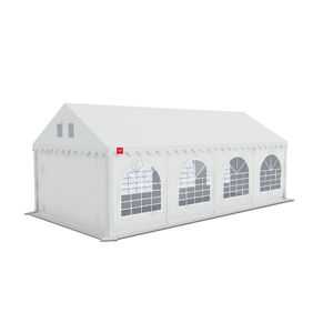 Partytent 4x8m wit partyhuren