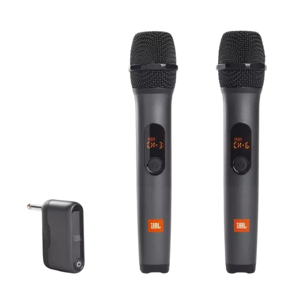 Huur een JBL draadloze microfoon accu set bij Partyhuren!
