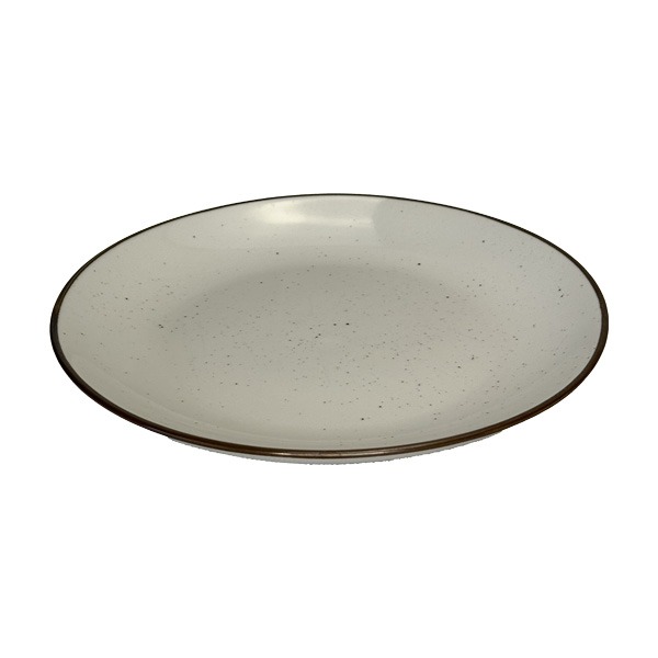 Emma bord 25cm wit - PartyHuren