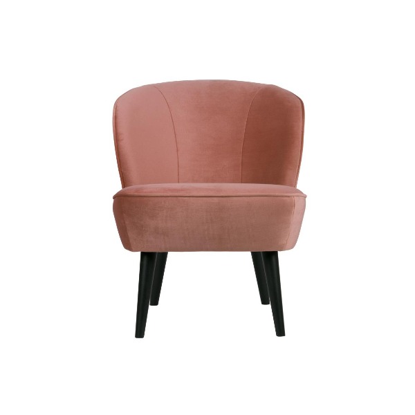 Sara fauteuil oud roze